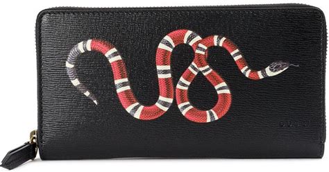 black gucci wallet kingsnake